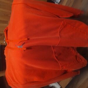 Vibrant Orange Hoodie